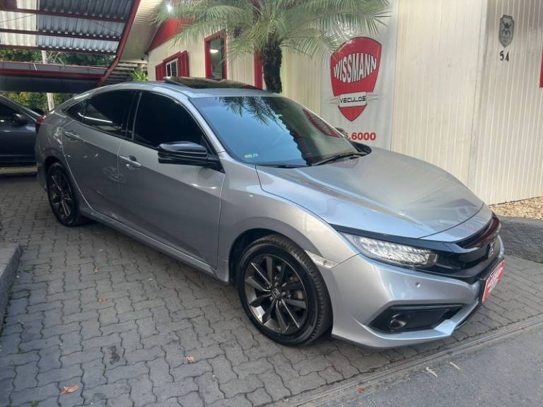 HONDA - CIVIC - 2019/2020 - Cinza - R$ 145.800,00