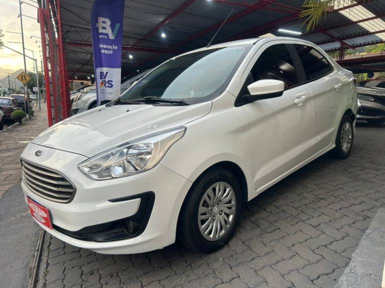 FORD - KA + - 2018/2019 - Branca - R$ 52.800,00