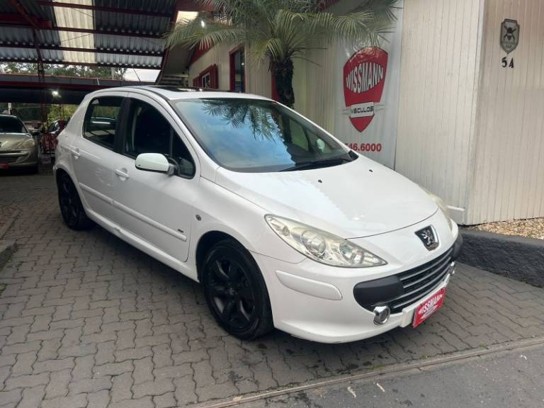 PEUGEOT - 307 - 2009/2010 - Branca - R$ 15.800,00